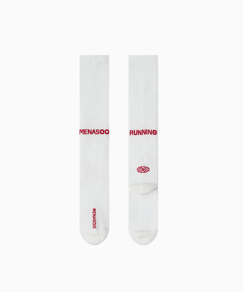 MENASOO LONG SOCKS - 3 COLORS WHITE