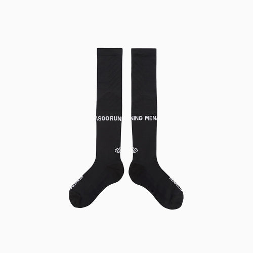 MENASOO LONG SOCKS - 3 COLORS BLACK