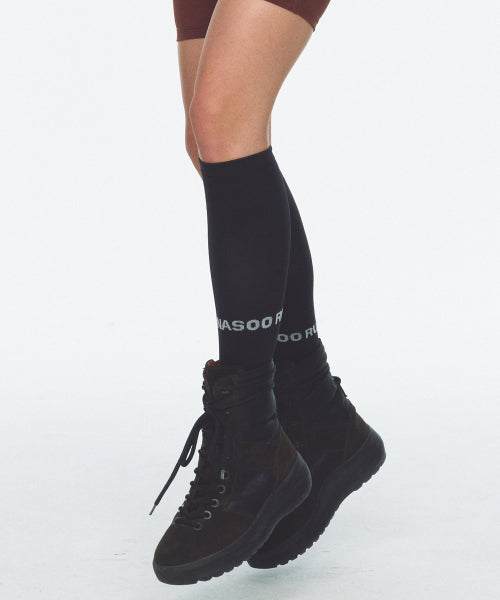 MENASOO LONG SOCKS - 3 COLORS BLACK