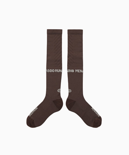 MENASOO LONG SOCKS - 3 COLORS BROWN