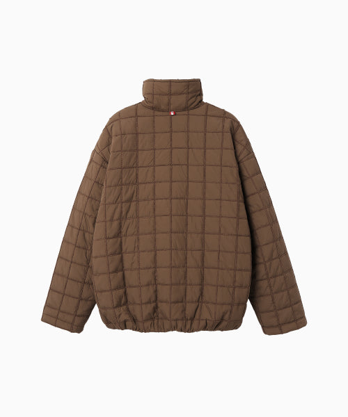 MNS SHORT PUFFER JACKET - 2 COLORS BROWN