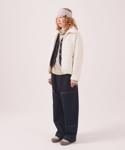 MNS SHORT PUFFER JACKET - 2 COLORS IVORY
