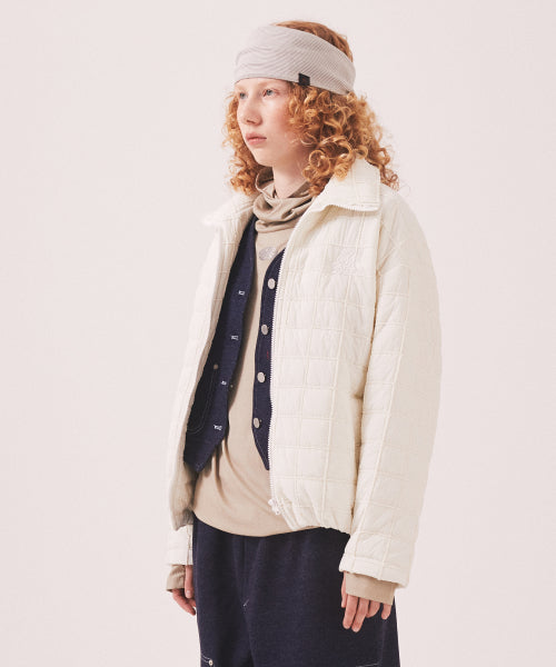 MNS SHORT PUFFER JACKET - 2 COLORS IVORY