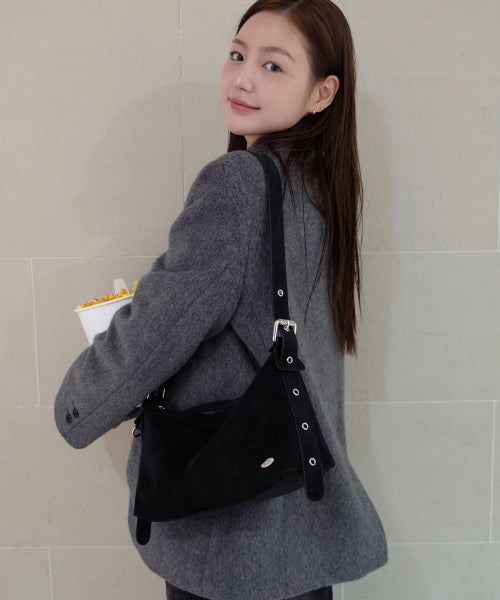 HAZE SHOULDER BAG - SUEDE - 2 COLORS AS SHOWN