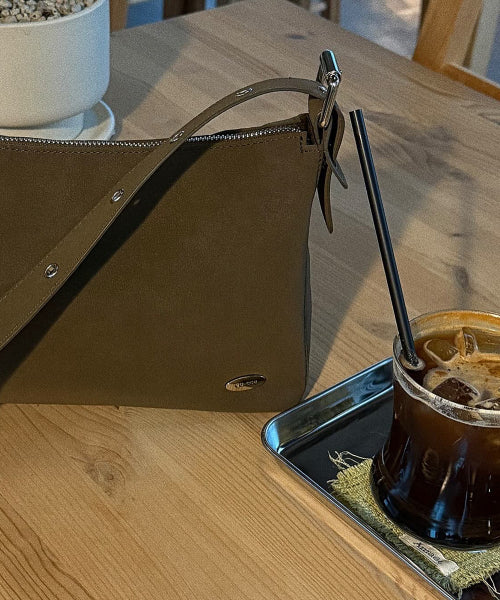 HAZE SHOULDER BAG - SUEDE - 2 COLORS AS SHOWN