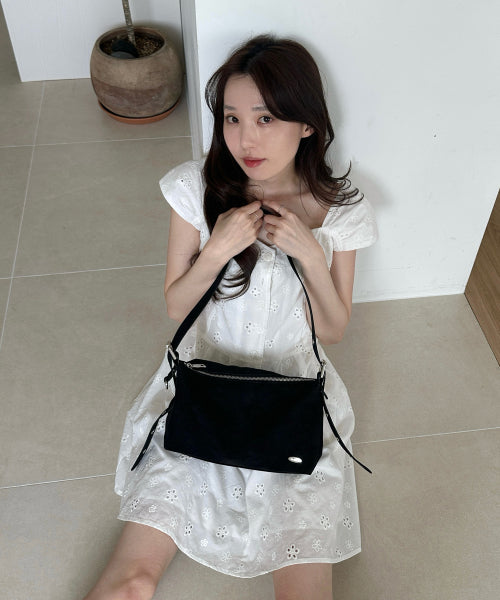 HAZE SHOULDER BAG - SUEDE - 2 COLORS AS SHOWN