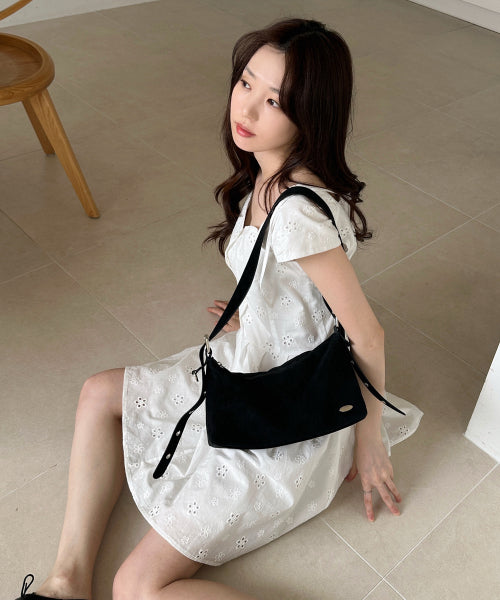 HAZE SHOULDER BAG - SUEDE - 2 COLORS AS SHOWN