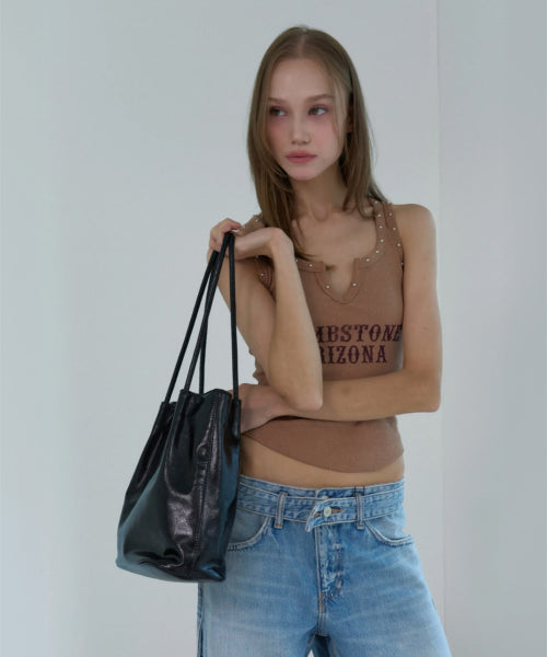 MILLION SHOULDER BAG - 3 COLORS BLACK