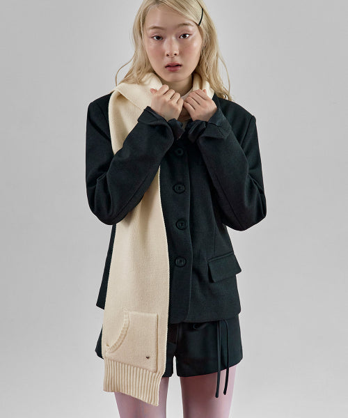 DREAMY MUFFLER - 3 COLORS CREAM