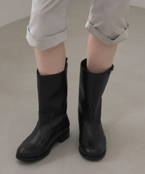 LUNA MIDDLE BOOTS BLACK