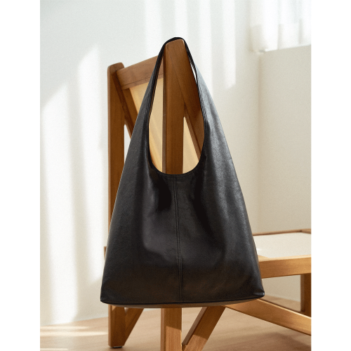 DAY HOBO BAG - 2 COLORS BLACK