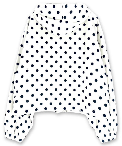 DOT HOODIE IVORY