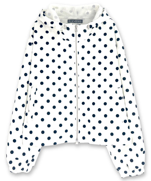 DOT HOODIE IVORY