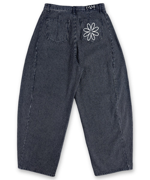 TEE STRIPE PANTS - 2 COLORS NAVY