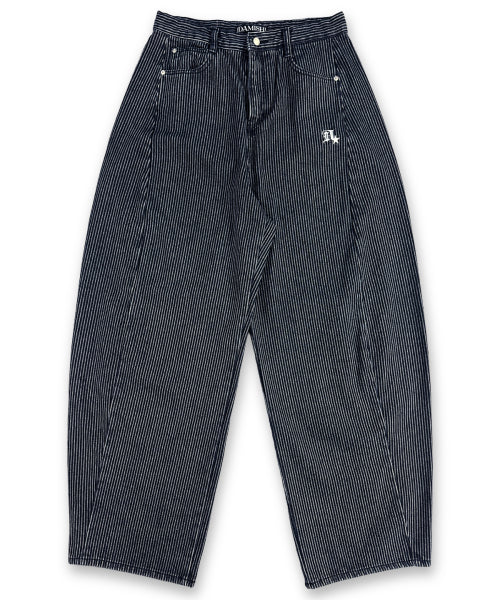 TEE STRIPE PANTS - 2 COLORS NAVY