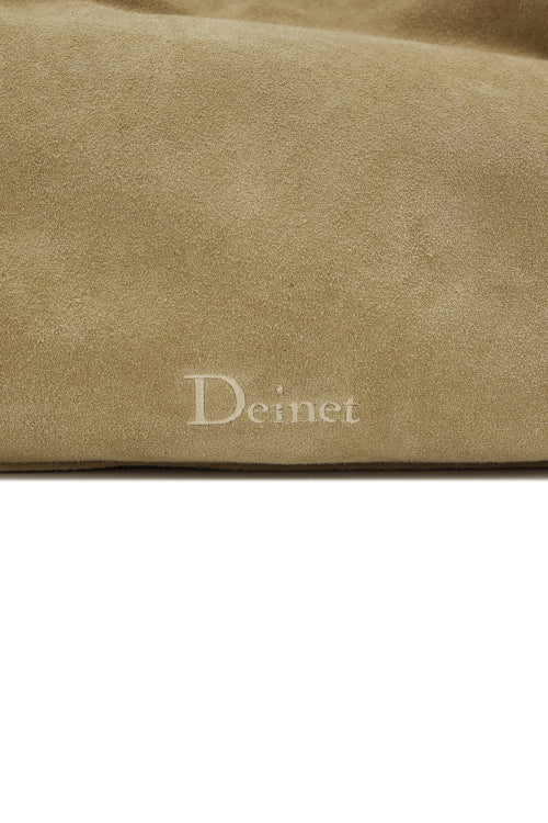 DEINET SUEDE BUCKLE BAG BEIGE