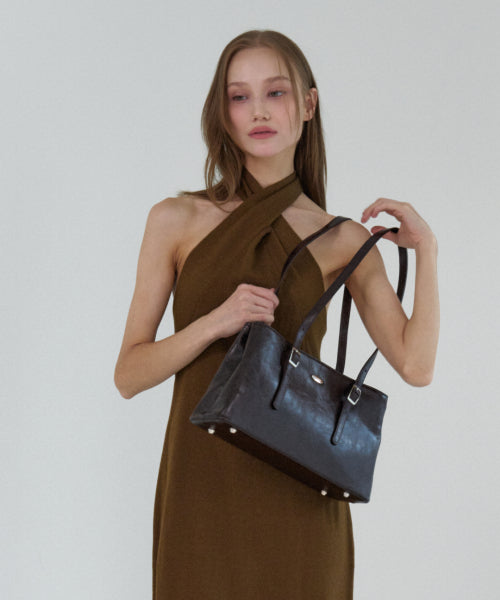 NOBLE SHOULDER BAG - 4 COLORS BLACK