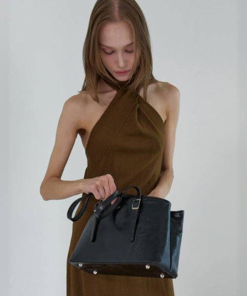 NOBLE SHOULDER BAG - 4 COLORS BLACK