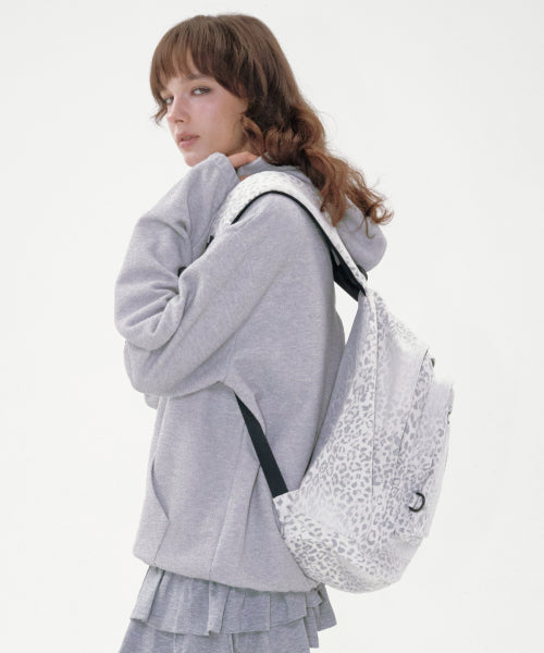 LEOPARD BACKPACK - 2 COLORS IVORY