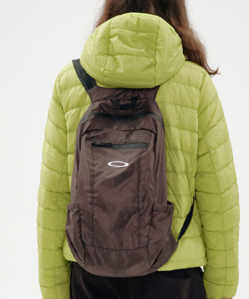 COMPACT BACKPACK - 2 COLORS BROWN