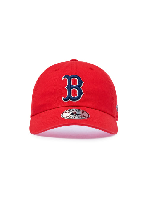 SIGNATURE UNSTRUCTURED BALL CAP DET #KARINA同款! - 12 COLORS RED