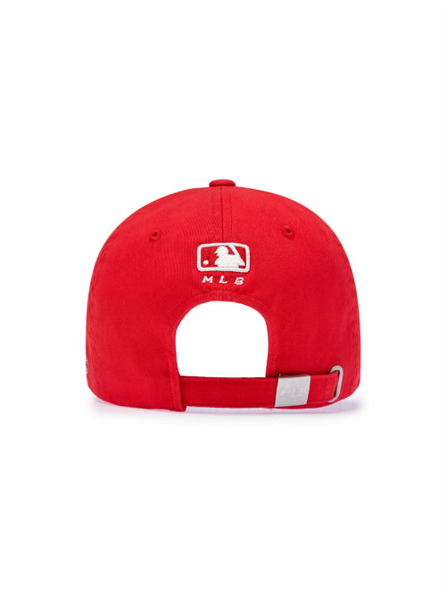SIGNATURE UNSTRUCTURED BALL CAP LA #KARINA同款! - 12 COLORS RED