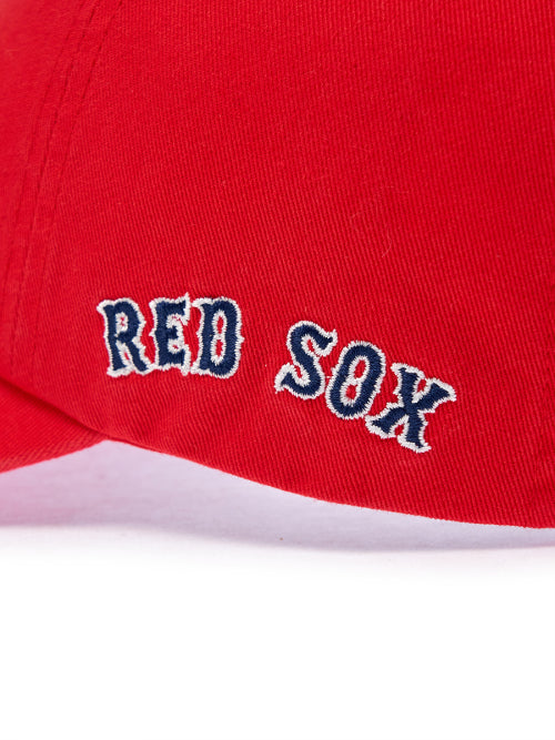SIGNATURE UNSTRUCTURED BALL CAP LA #KARINA同款! - 12 COLORS RED