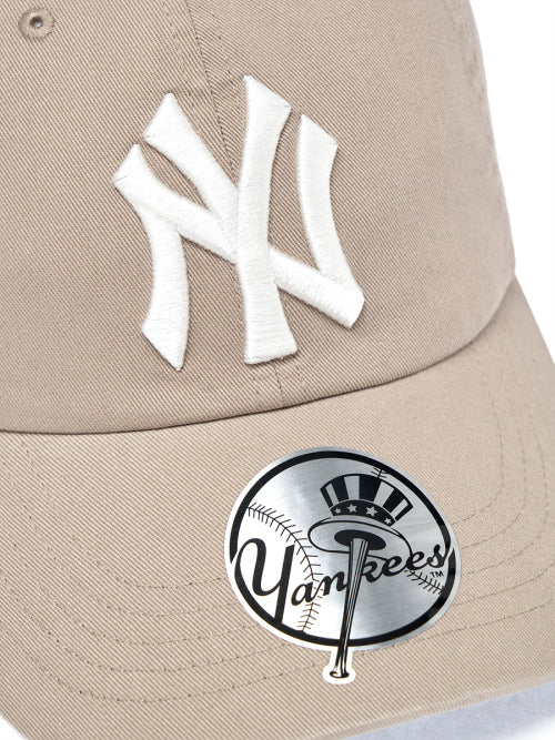 SIGNATURE UNSTRUCTURED BALL CAP NY #KARINA同款! - 12 COLORS BEIGE