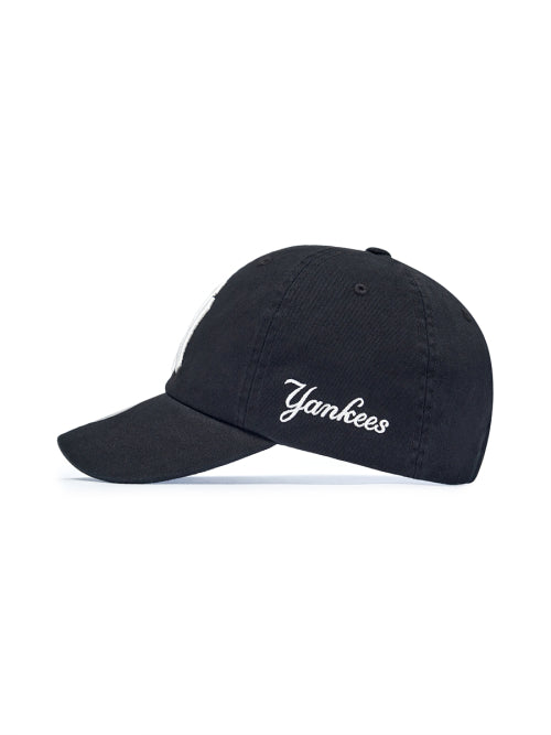 SIGNATURE UNSTRUCTURED BALL CAP LA #KARINA同款! - 12 COLORS BLACK