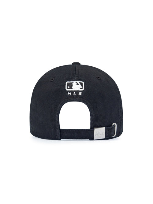 SIGNATURE UNSTRUCTURED BALL CAP NY #KARINA同款! - 12 COLORS BLACK