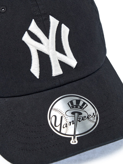 SIGNATURE UNSTRUCTURED BALL CAP NY #KARINA同款! - 12 COLORS BLACK