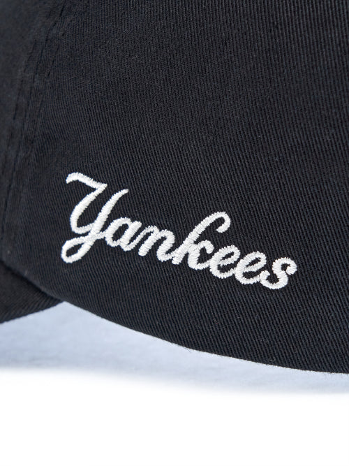 SIGNATURE UNSTRUCTURED BALL CAP NY #KARINA同款! - 12 COLORS BLACK
