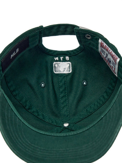 SIGNATURE UNSTRUCTURED BALL CAP NY #KARINA同款! - 12 COLORS GREEN