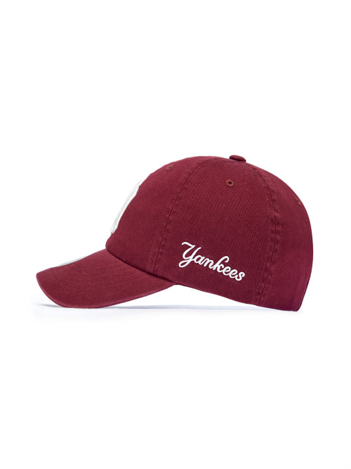 SIGNATURE UNSTRUCTURED BALL CAP NY #KARINA同款! - 12 COLORS WINE