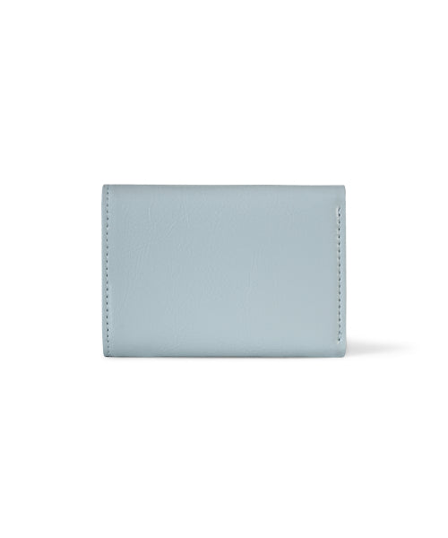 CRINKLE HALFMOON MINI WALLET SOFT - 2 COLORS BLUE