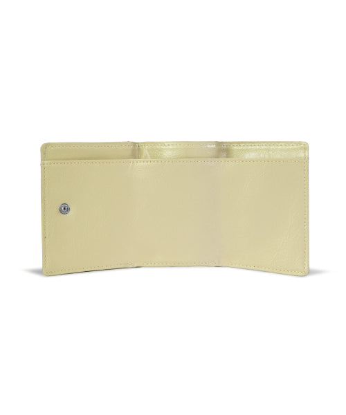 CRINKLE HALFMOON MINI WALLET SOFT - 2 COLORS OLIVE