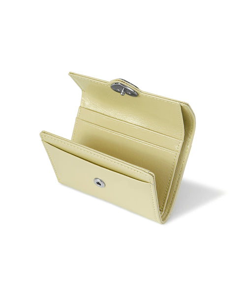 HEARTY FLAP WALLET SOFT OLIVE