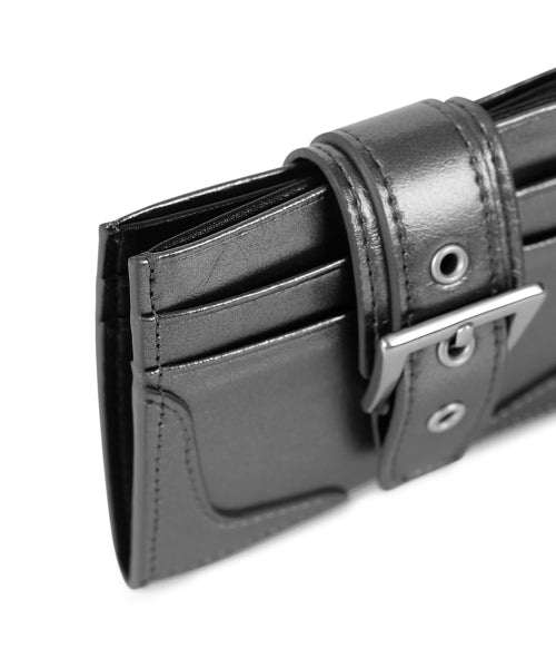 BUCKLE BRIDGE POCKET METAL GREY