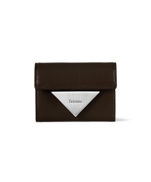 CRINKLE TRIANGLE DOCO WALLET PISTACHIO AS SHOWN