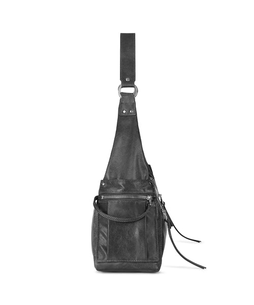 READY HOBO BAG - STONE - 3 COLORS METAL GREY