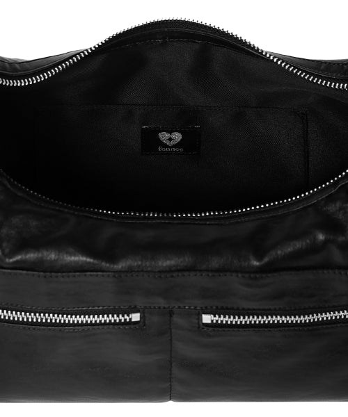 READY HOBO BAG - STONE - 3 COLORS BLACK