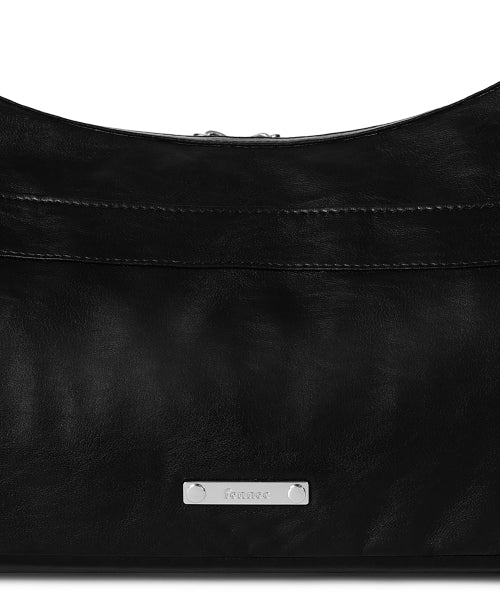 READY HOBO BAG - STONE - 3 COLORS BLACK