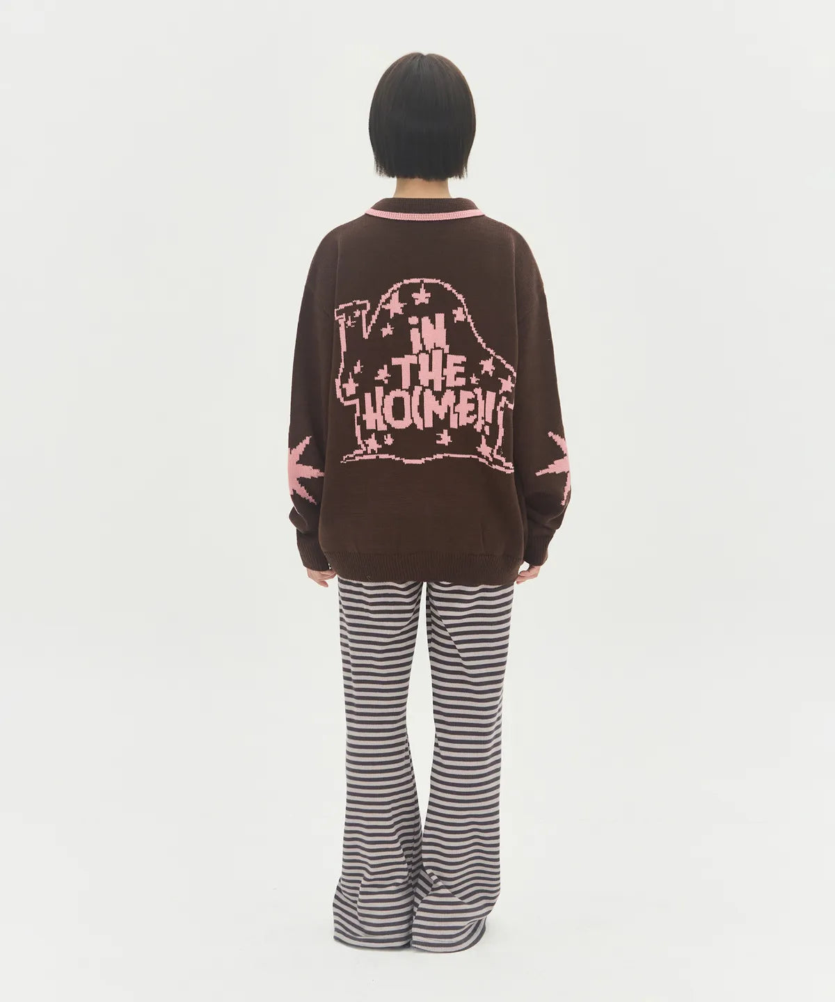 BYEORUI ZIP COWICHAN KNIT ZIP UP - 2  colors