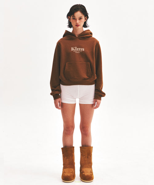 KIMS BAM LOGO HOODIE - 5 COLORS BROWN
