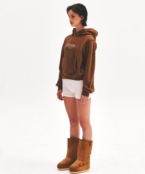 KIMS BAM LOGO HOODIE - 5 COLORS BROWN