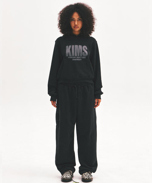 HAZY ELVE LOGO HOODIE - 2 COLORS BLACK