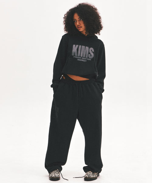 HAZY ELVE LOGO HOODIE - 2 COLORS BLACK