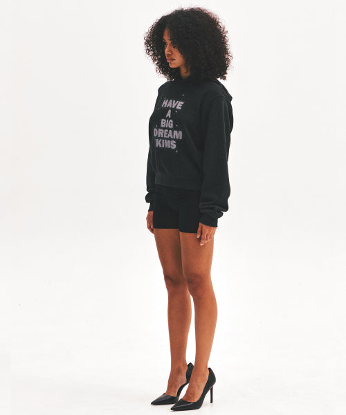 SHINING BIG DREAM HOODIE - 3 COLORS BLACK
