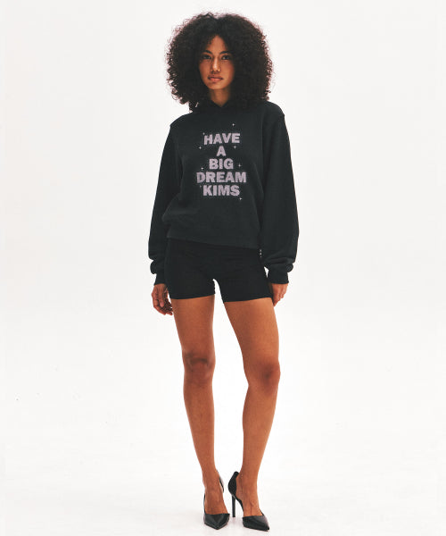 SHINING BIG DREAM HOODIE - 3 COLORS BLACK