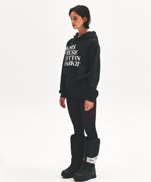 HAZY LEFT RANGE LOGO TEE - 3 COLORS BLACK